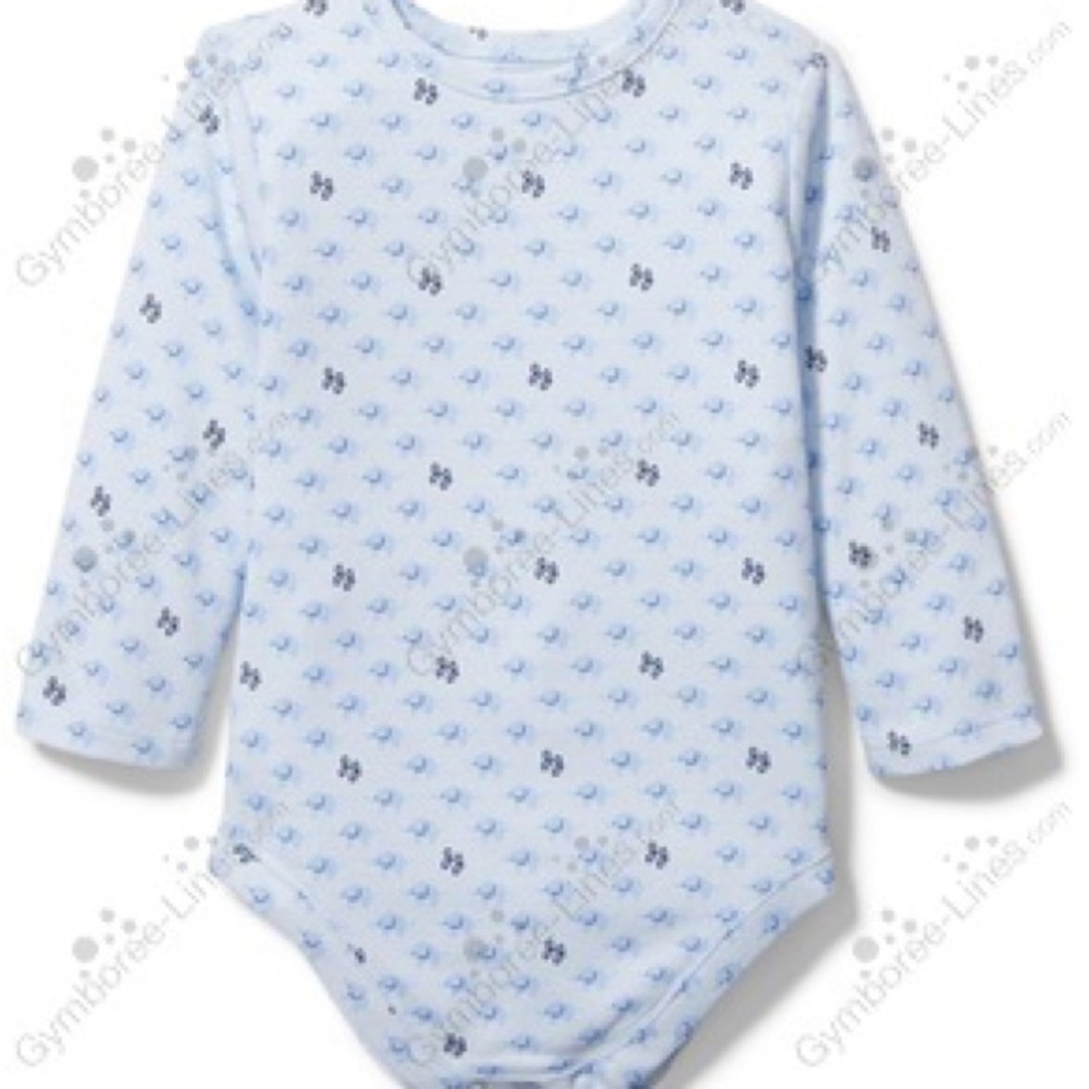 Janie And Jack BABY ELEPHANT BODYSUIT